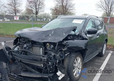 2020 Nissan Rogue Sv Intelligent Awd из США, поврежденный, VIN JN8AT2MV1LW120666